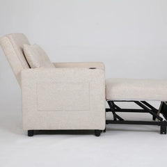 Pull-out sleeper chair beds, 3-in-1 convertible chair beds, and adjustable single armchair sofa beds