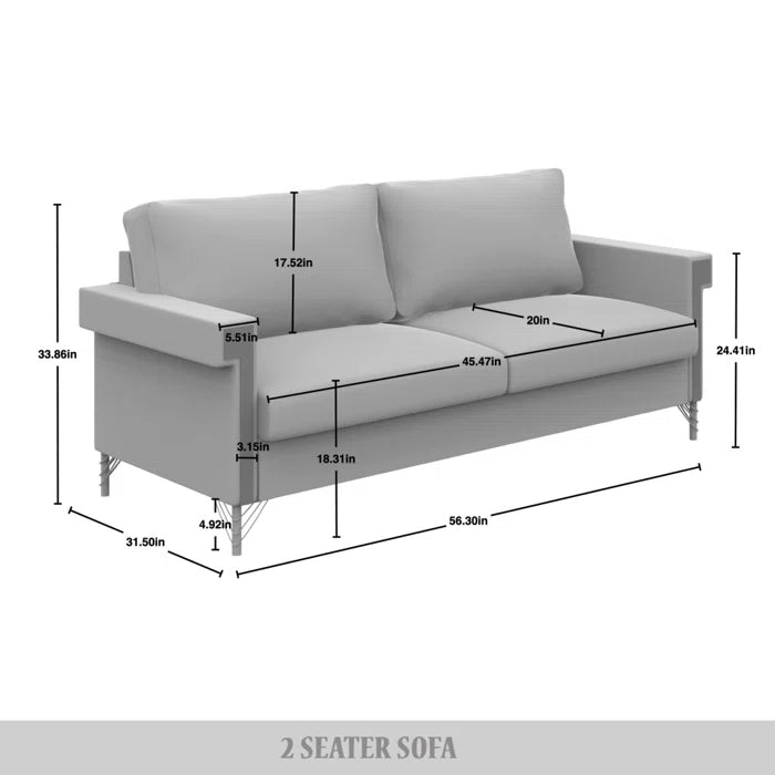 Snaresbrookc 3 - Piece Velvet Living Room Luxury Sofa Set