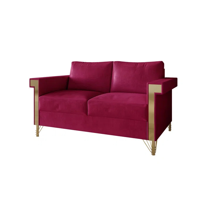 Snaresbrookc 3 - Piece Velvet Living Room Luxury Sofa Set