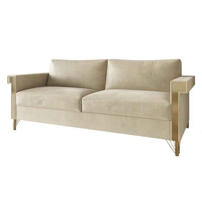 Snaresbrookc 3 - Piece Velvet Living Room Luxury Sofa Set