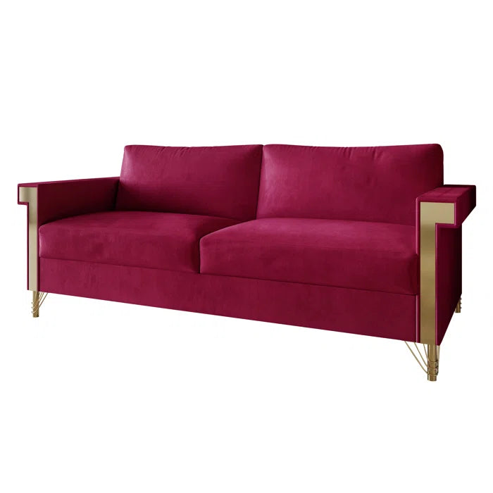 Snaresbrookc 3 - Piece Velvet Living Room Luxury Sofa Set