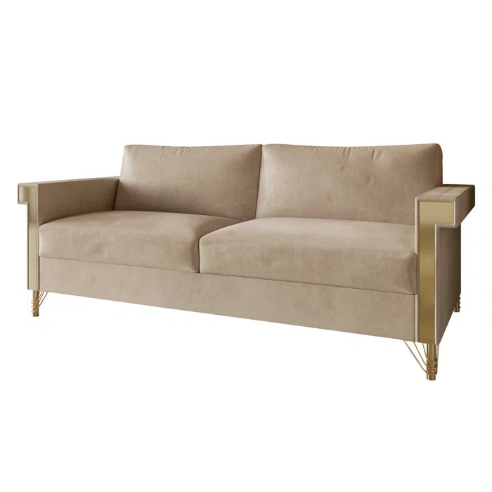 Snaresbrookc 3 - Piece Velvet Living Room Luxury Sofa Set