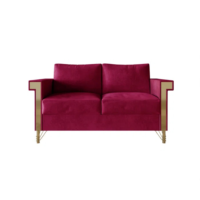 Snaresbrookc 3 - Piece Velvet Living Room Luxury Sofa Set