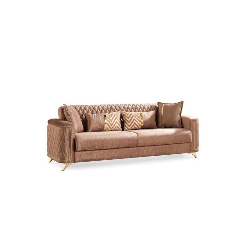 Sombira 2 - Piece Living Room Luxury Sofa Set