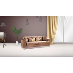 Sombira 2 - Piece Living Room Luxury Sofa Set