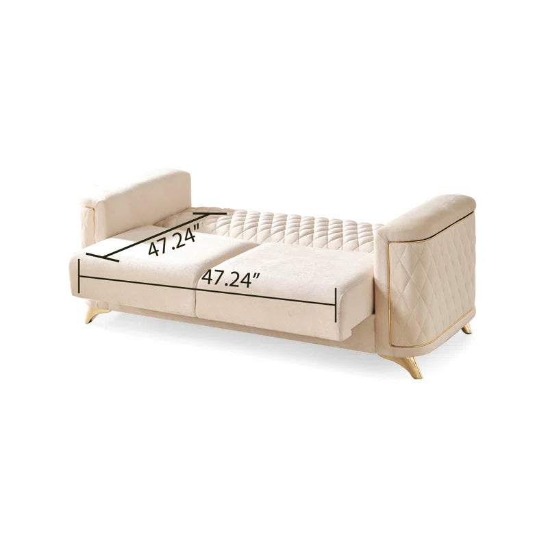 Sombira 2 - Piece Living Room Luxury Sofa Set