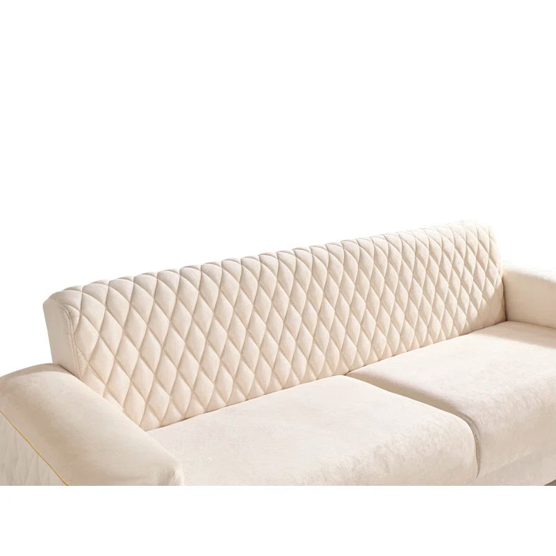 Sombira 2 - Piece Living Room Luxury Sofa Set