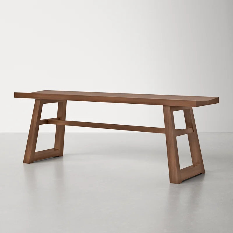 Iester Solid Wood Bench - Wooden Bazar