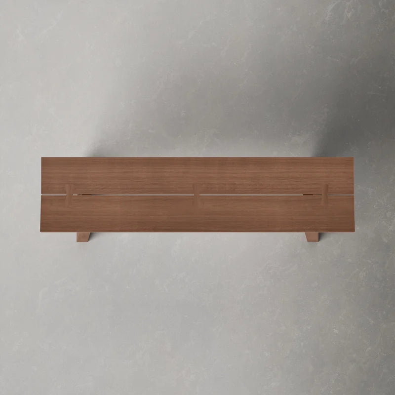 Iester Solid Wood Bench - Wooden Bazar