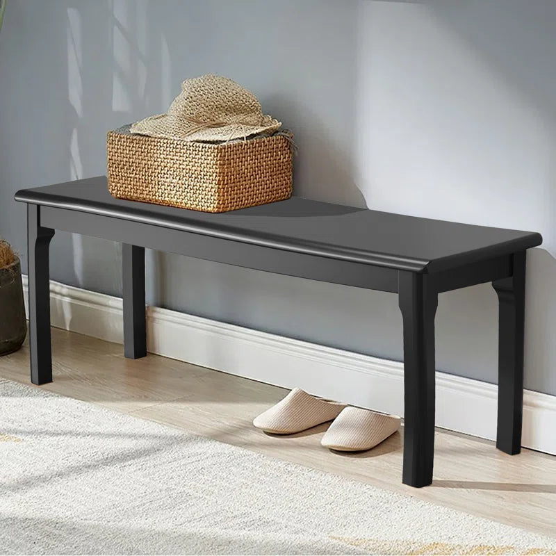 Gaxion Solid Wood Bench Entryway Bench Dining Bench