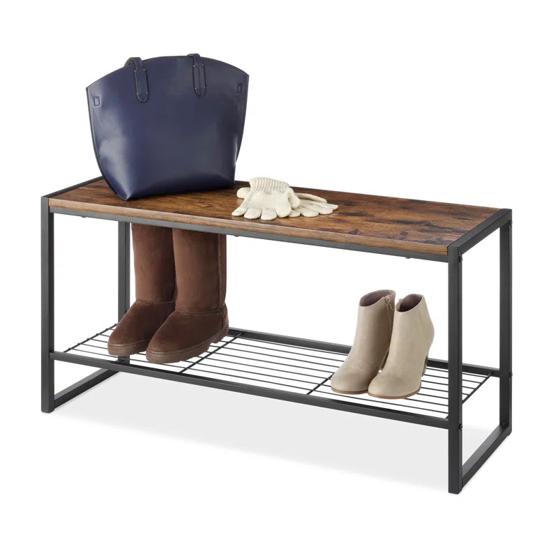 Selfion Storage Bench - Wooden Bazar