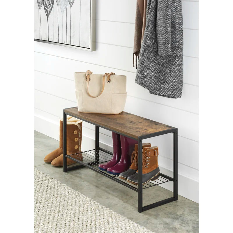 Selfion Storage Bench - Wooden Bazar