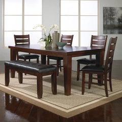 Gaclpop Trestle Dining Set - Wooden Bazar