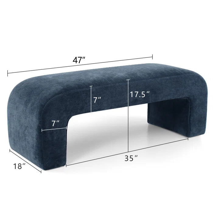 Nanlicy Upholstered Bench - Wooden Bazar