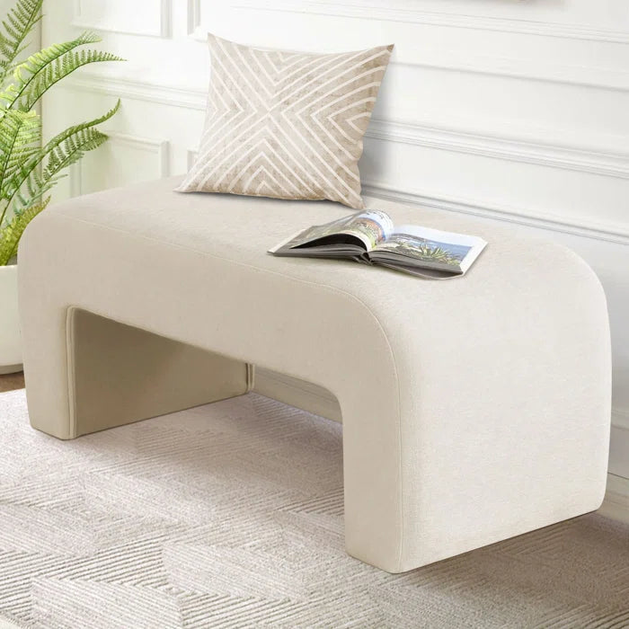 Nanlicy Upholstered Bench - Wooden Bazar