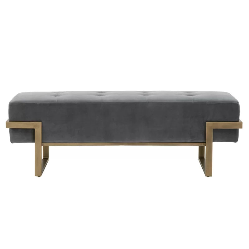 Zaioqer Upholstered Bench - Wooden Bazar