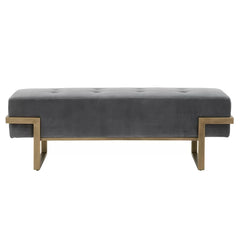 Zaioqer Upholstered Bench - Wooden Bazar