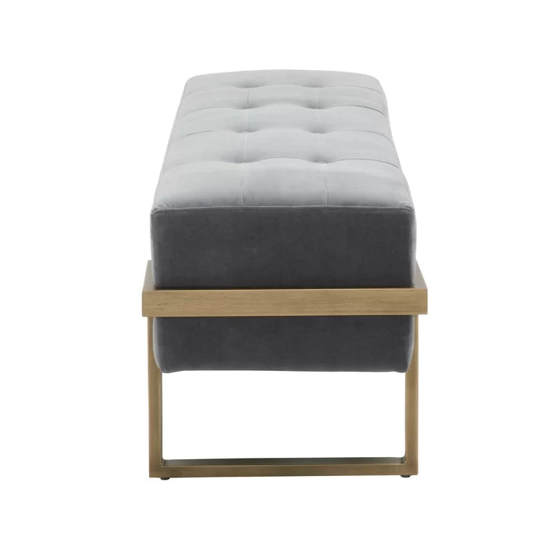 Zaioqer Upholstered Bench - Wooden Bazar