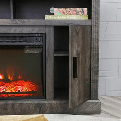 Carbon Loft LaFrancis TV Stand with Electric Fireplace