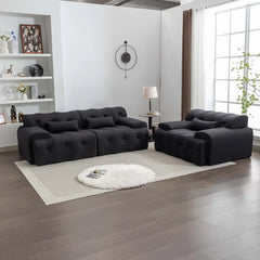 Teresen 2 - Piece Living Room Luxury Sofa Set