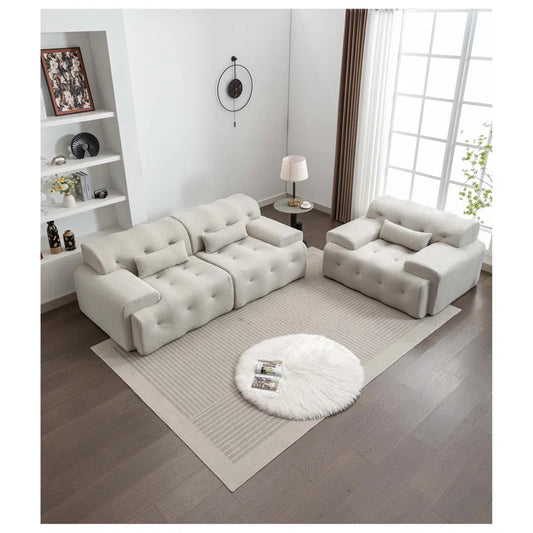 Teresen 2 - Piece Living Room Luxury Sofa Set