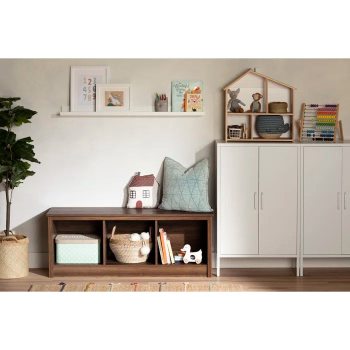 Kallistate Storage Bench For Modern Living - Wooden Bazar