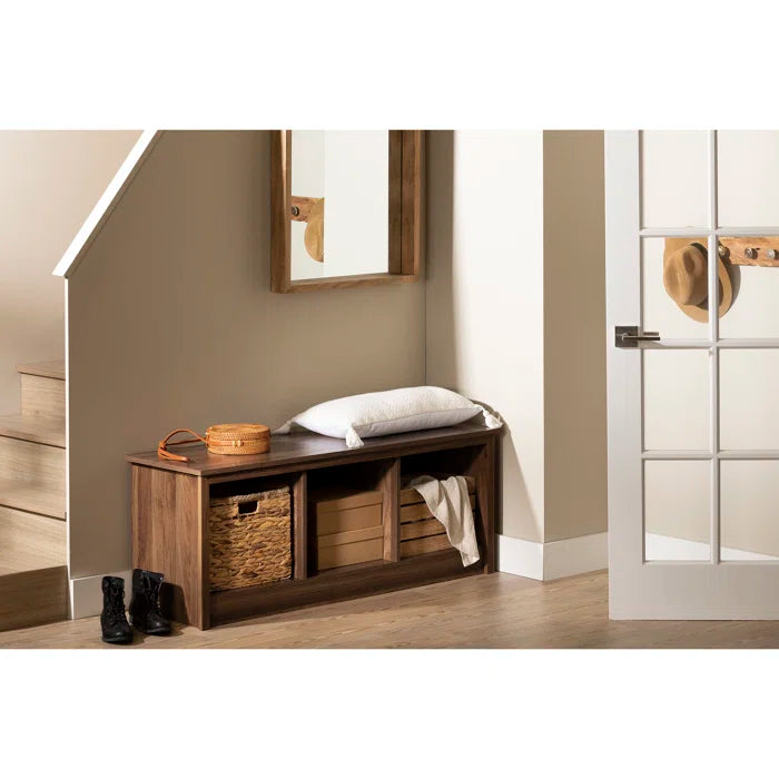 Kallistate Storage Bench For Modern Living - Wooden Bazar