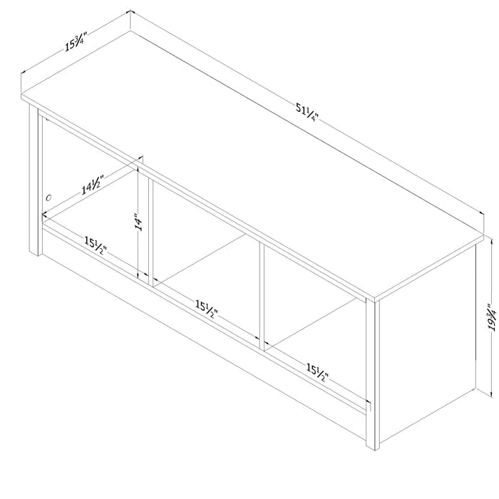 Kallistate Storage Bench For Modern Living - Wooden Bazar