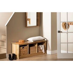 Kallistate Storage Bench For Modern Living - Wooden Bazar