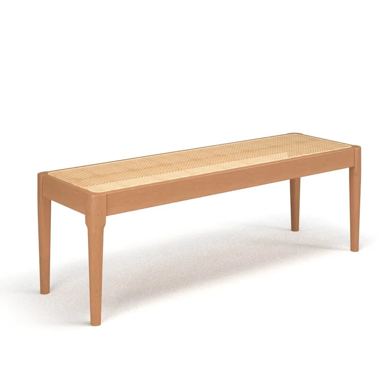 Lexiclon Solid Wood Bench - Wooden Bazar