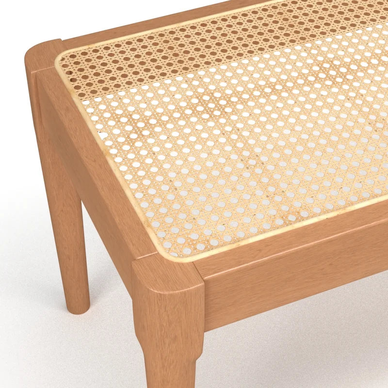 Lexiclon Solid Wood Bench - Wooden Bazar