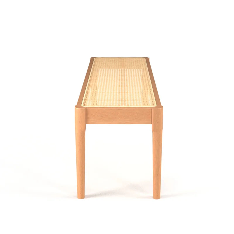 Lexiclon Solid Wood Bench - Wooden Bazar