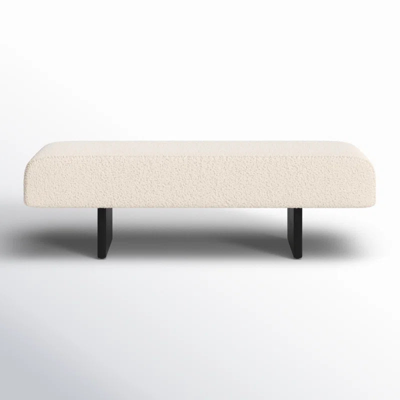 Uycter Wooden Upholstered Bench - Wooden Bazar