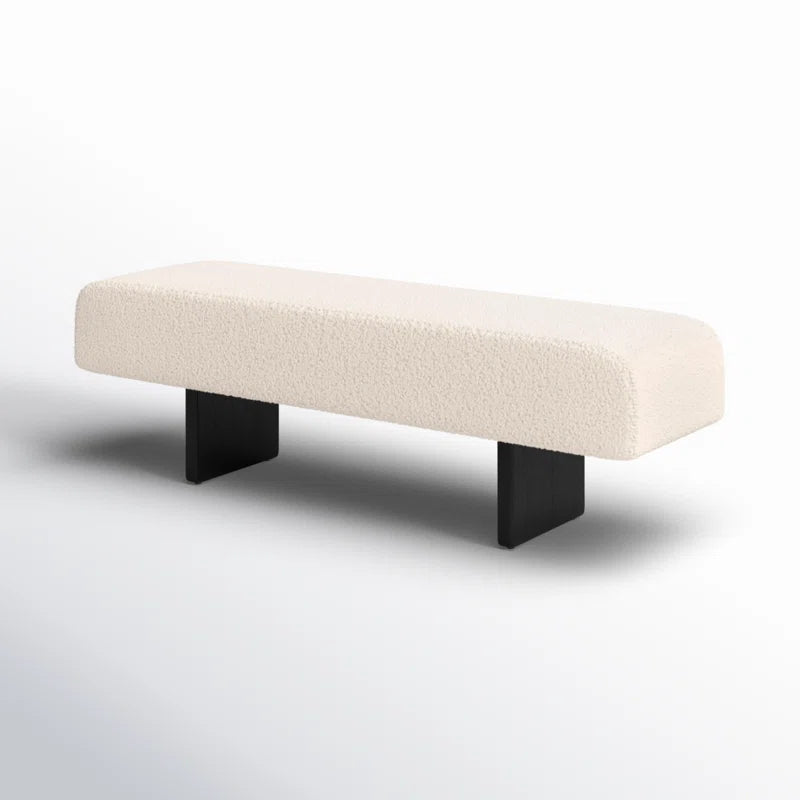 Uycter Wooden Upholstered Bench - Wooden Bazar