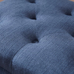 Sumonded Tufted Storage Ottoman Bench - Wooden Bazar
