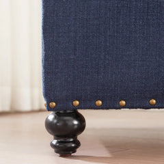 Sumonded Tufted Storage Ottoman Bench - Wooden Bazar
