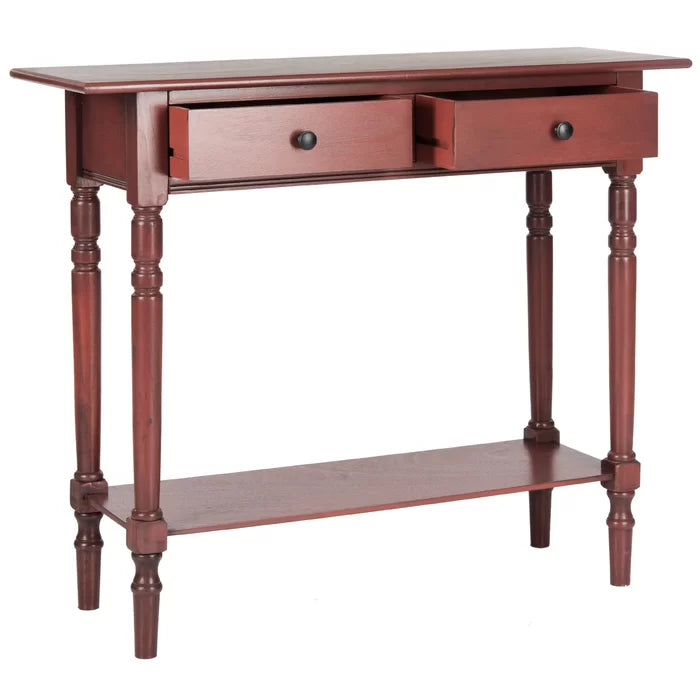 Tuoi 37.8" Solid Wood Console Table - Wooden Bazar