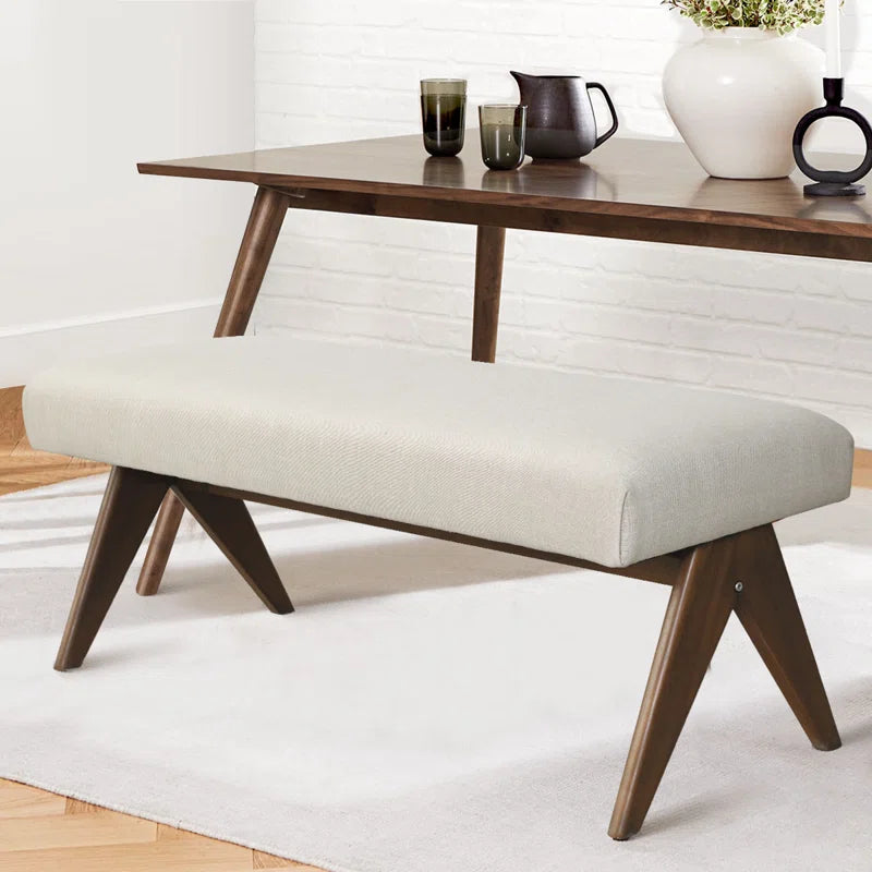 Balentino Upholstered Bench - Wooden Bazar