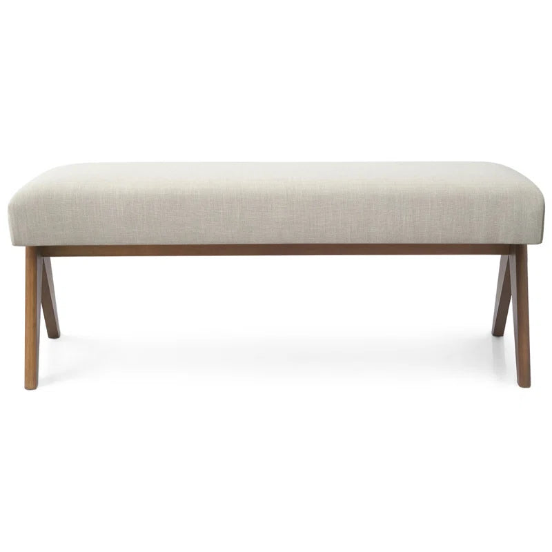 Balentino Upholstered Bench - Wooden Bazar