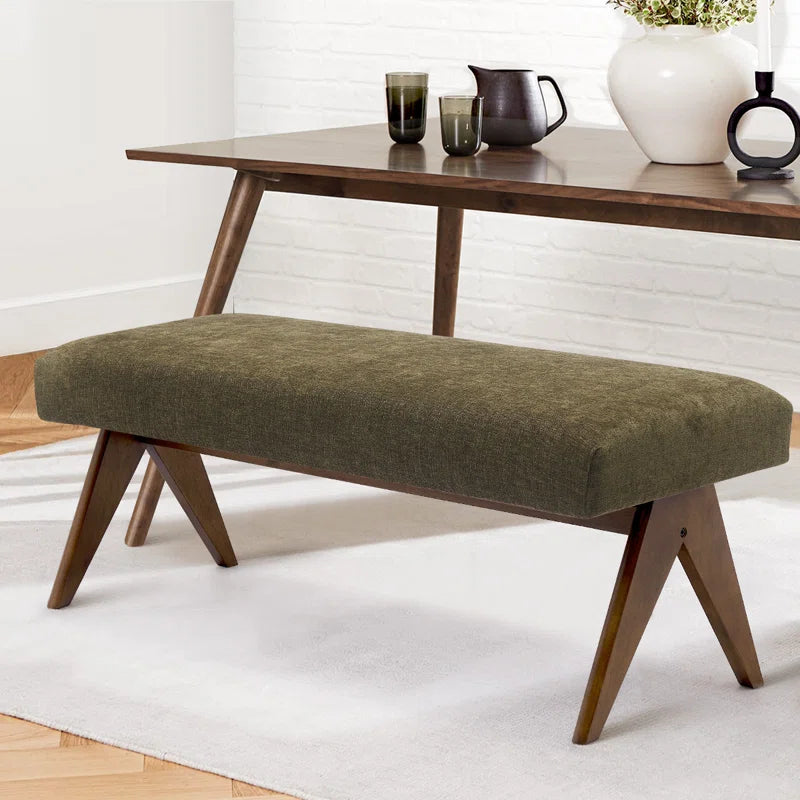 Balentino Upholstered Bench - Wooden Bazar