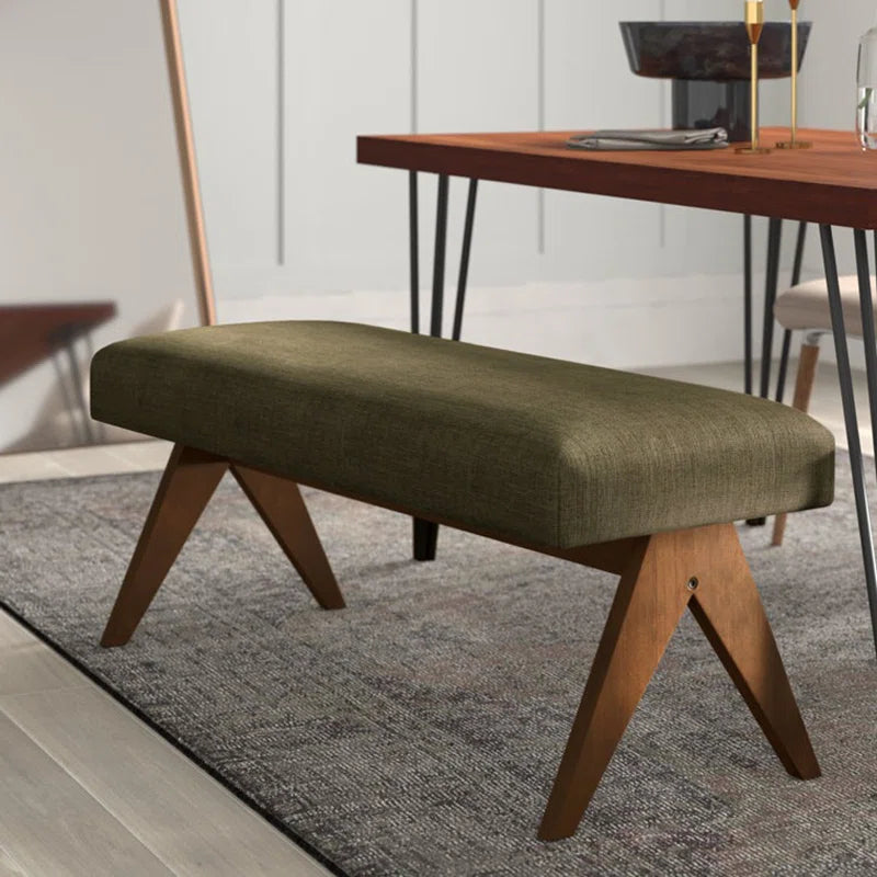 Balentino Upholstered Bench - Wooden Bazar