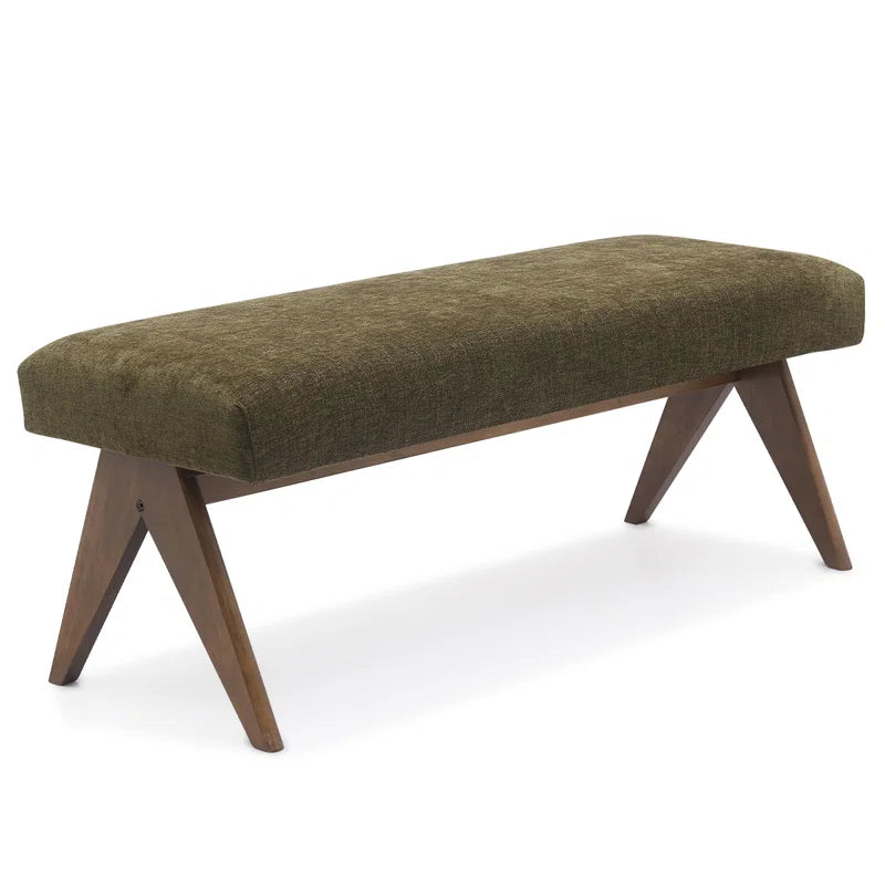 Balentino Upholstered Bench - Wooden Bazar