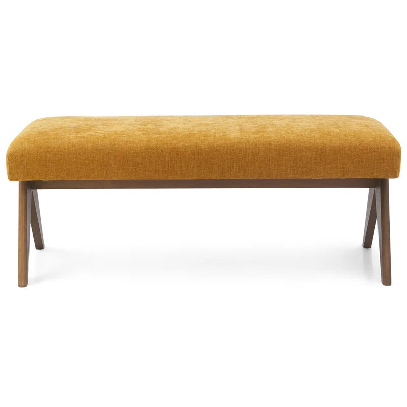 Balentino Upholstered Bench - Wooden Bazar