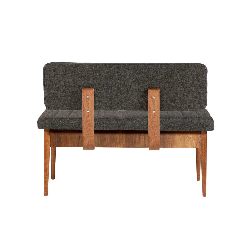 Nency Upholstered Bench - Wooden Bazar