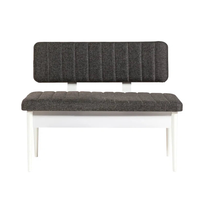 Nency Upholstered Bench - Wooden Bazar