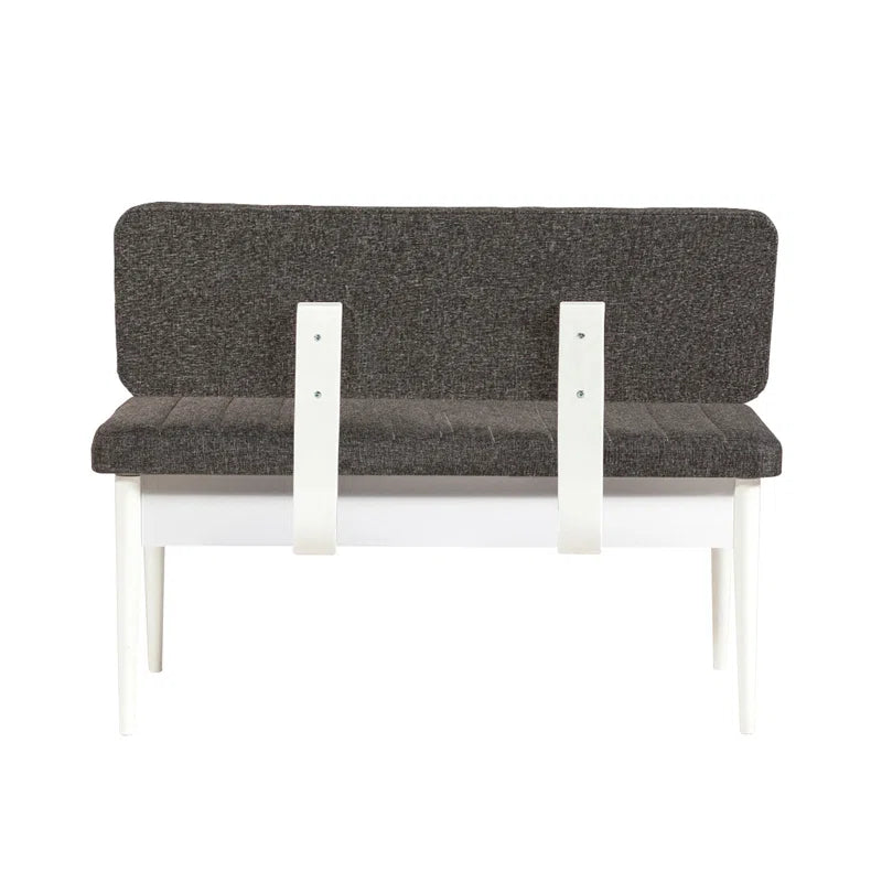 Nency Upholstered Bench - Wooden Bazar