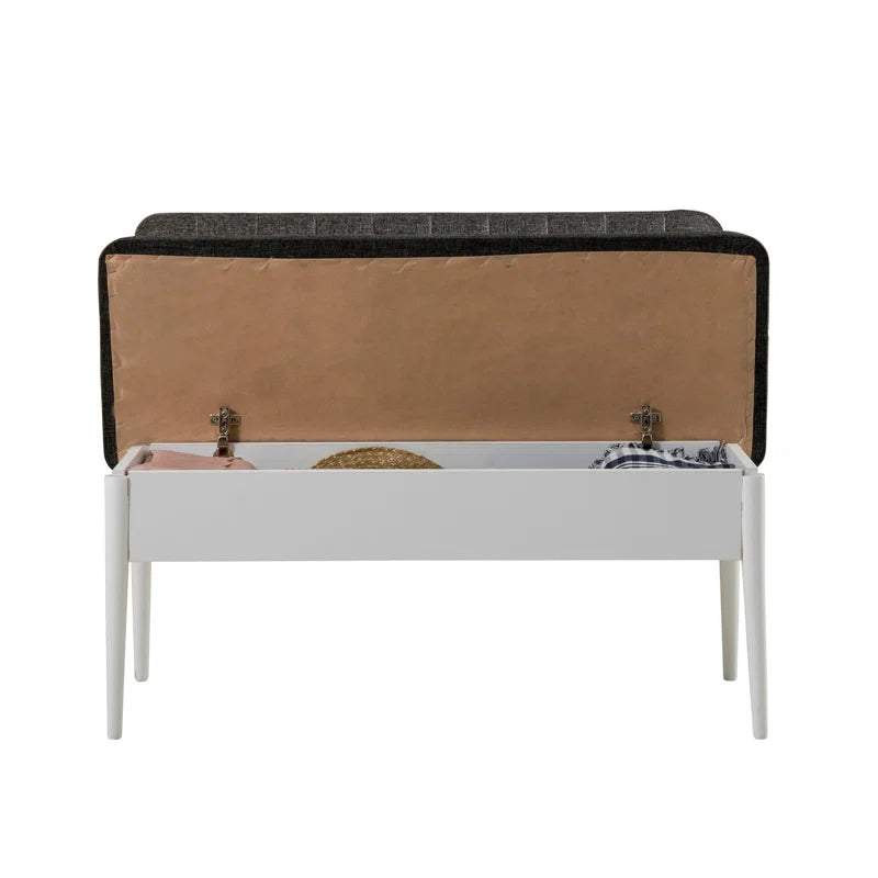 Nency Upholstered Bench - Wooden Bazar