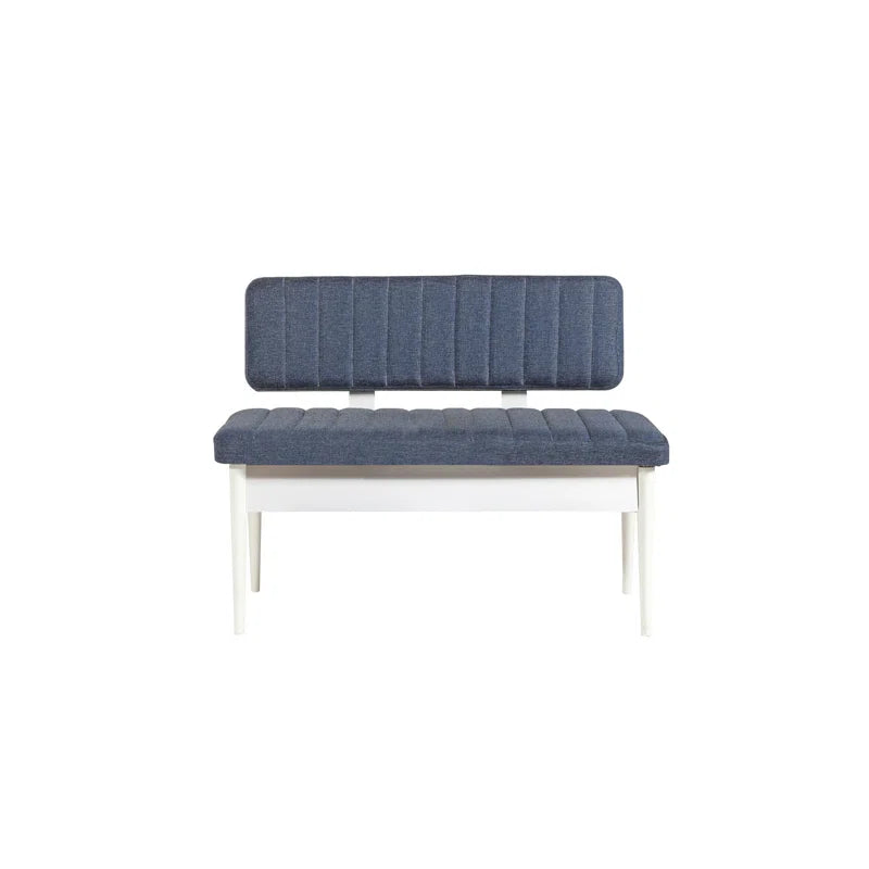 Nency Upholstered Bench - Wooden Bazar