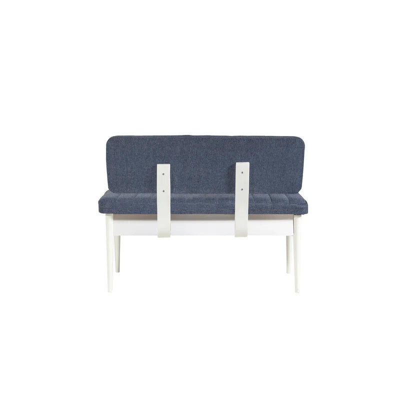 Nency Upholstered Bench - Wooden Bazar