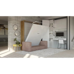 Renuka Upholstered Murphy Bed - Wooden Bazar